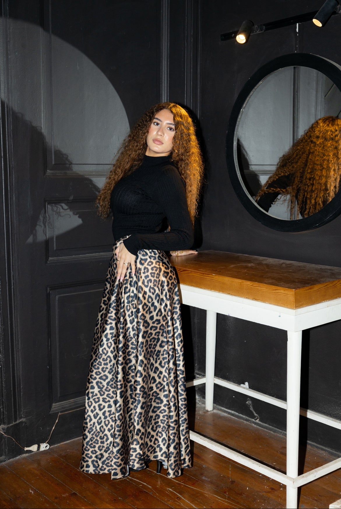 The Leopard Skirt