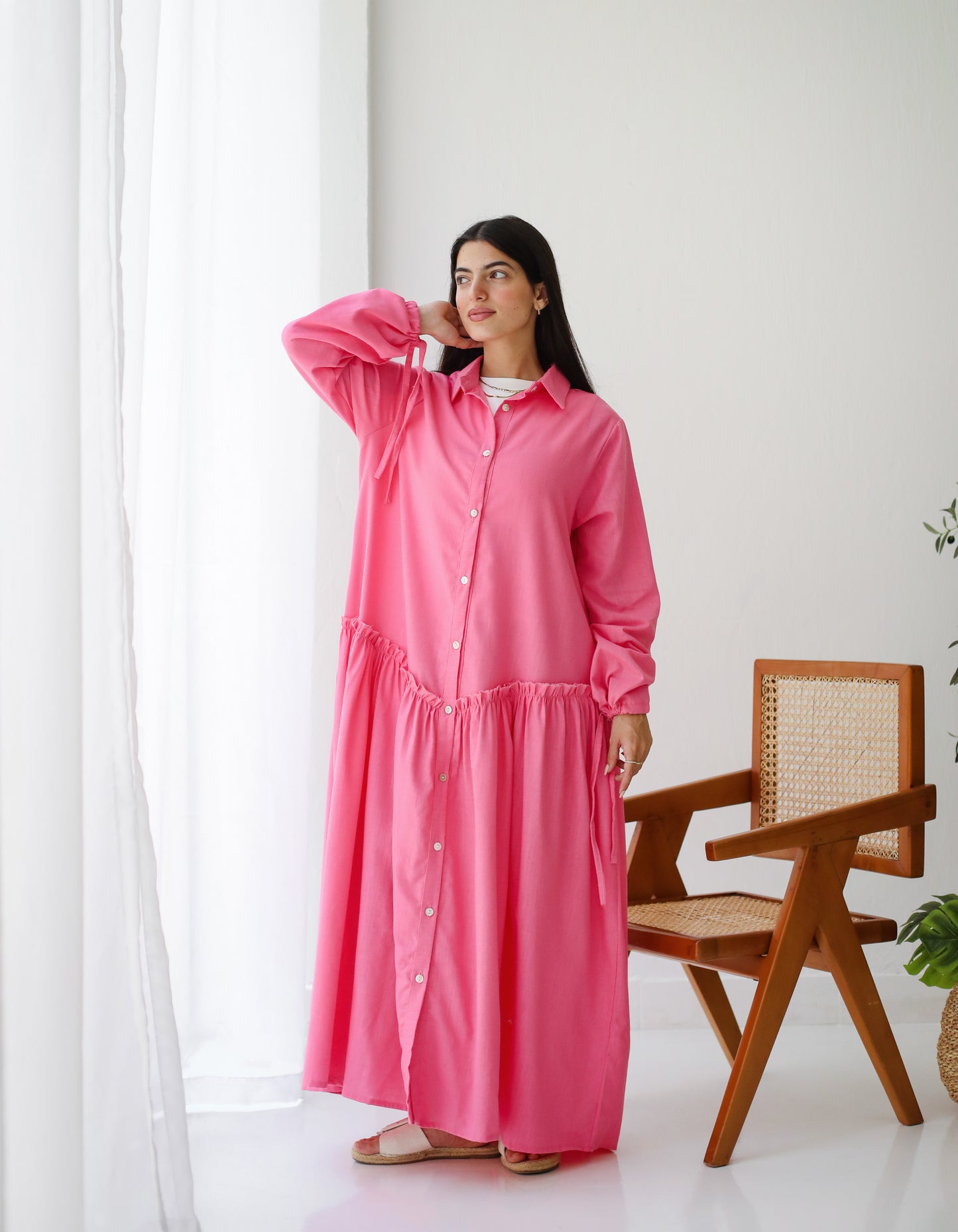 Sea Breeze Dress in Pink