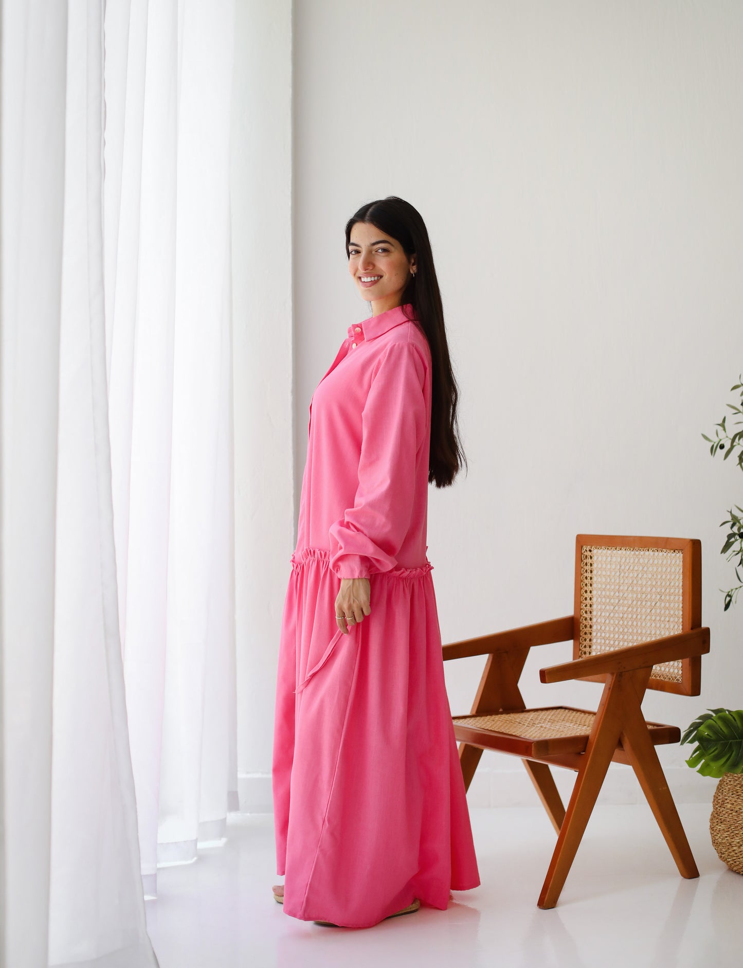 Sea Breeze Dress in Pink