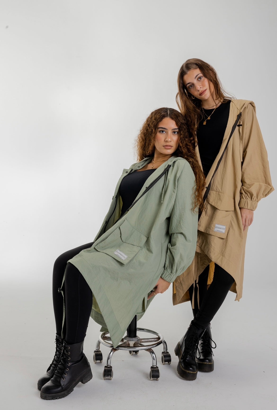 Rain Drop Waterproof Jacket in Mint