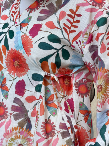 Tropical Wrap top