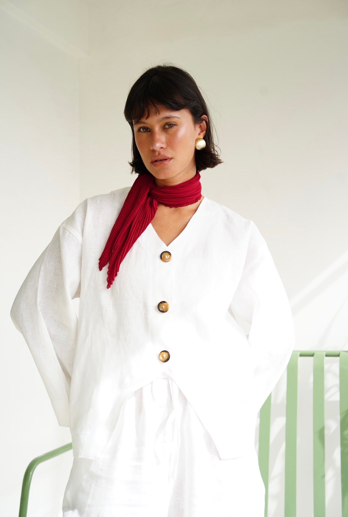 Soft Breeze Top in White