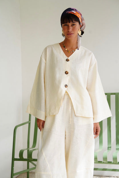 Soft Breeze Top in Butter Yellow