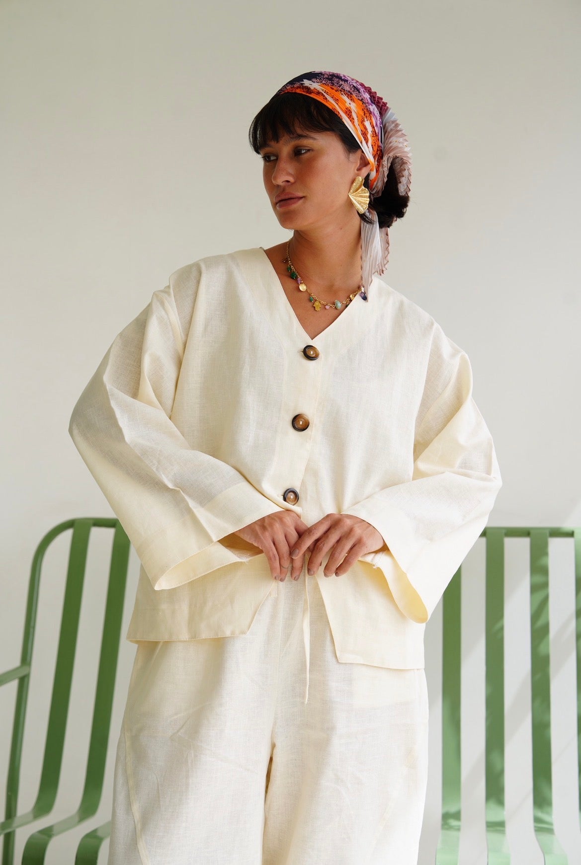 Soft Breeze Top in Butter Yellow