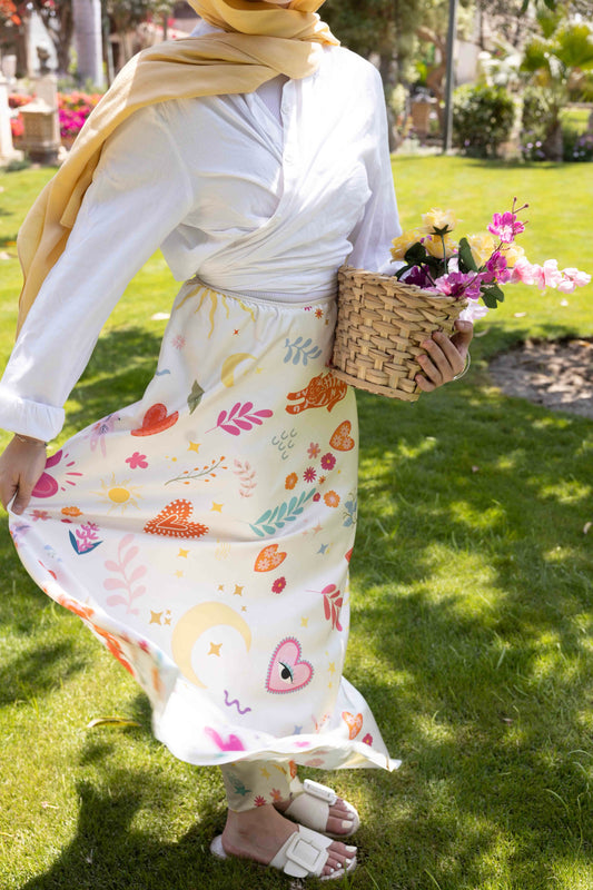 Spring Blossoms Skirt