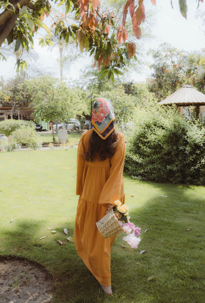 SunFlower Dress in Orange